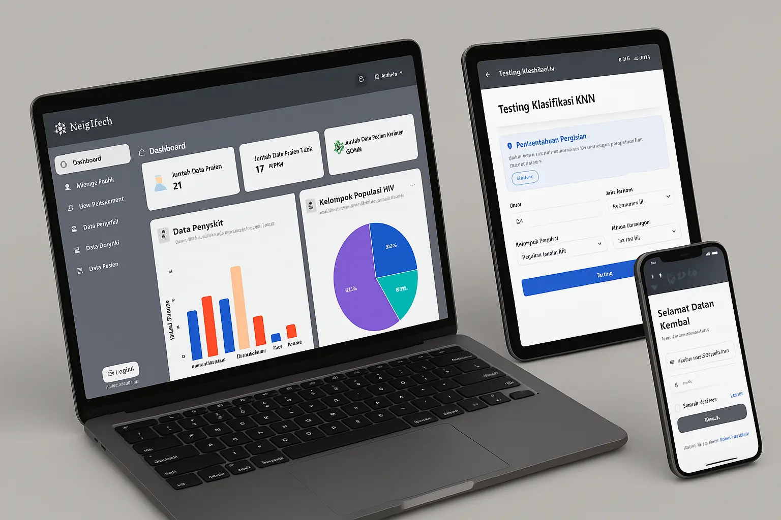 Website Klasifikasi KNN